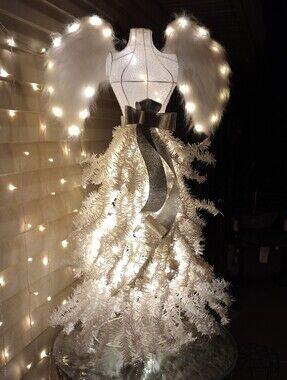 Winter Wonder Lane Vixen Light Angel 4' Holiday Christmas Tree